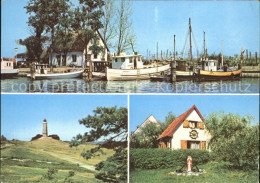 72071250 Neuendorf Hiddensee Hafen KLoster Leuchtturm Und Seemannshaeuschen Inse - Andere & Zonder Classificatie