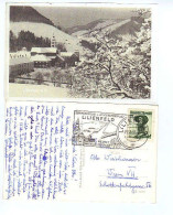 Österreich, 1956, AK Von Lilienfeld, Frankiert Mit S 1,--/Trachten Grün Und Orts-Werbestempel (12943E) - Lilienfeld