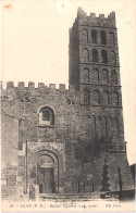 FR66 ELNE - ND 24 - église Clocher Et Façade Nord - Belle - Elne