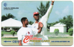 Cayman Islands - Lan Bishop Instructs A Young Cricketer - 224CCIB - Islas Caimán