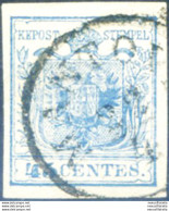 Lombardo Veneto. Stemma, Carta A Mano 45 C. I Tipo 1850. Usato. - Zonder Classificatie