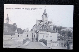 Cp, 86, Montmorillon, Abside De L'église Notre Dame Et Vierge Du Château, Dos Simple, Voyagée - Montmorillon