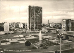 72069655 Berlin Ernst Reuter Platz Mit Springbrunnen Hochhaus Berlin - Andere & Zonder Classificatie