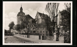AK Neuburg A. D., Das Schloss An Der Donaubrücke  - Neuburg