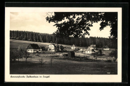 AK Falkenhain Im Erzgeb., Blick Auf Die Kleine Siedlung  - Other & Unclassified