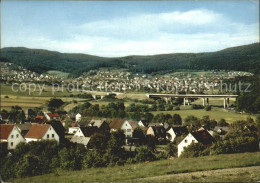 72069465 Sinn Hessen Blick Von Greifenstein Auf Edingen Und Sinn Autobahnbruecke - Sonstige & Ohne Zuordnung