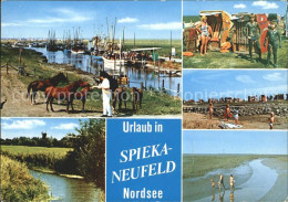 72069462 Spieka-Neufeld Bootsanlegestelle Pferde Strandpartien Spieka-Neufeld - Other & Unclassified