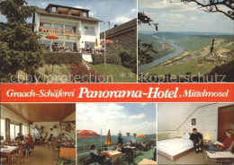 72069460 Graach-Schaeferei Panoramahotel Mittelmosel Gastraum Terrasse Zimmer Gr - Andere & Zonder Classificatie