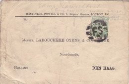 1907: Letter From London To Den Haag - Otros & Sin Clasificación