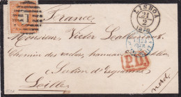 1870: Portugal To France, MiNr. 30 - Sonstige & Ohne Zuordnung