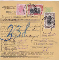 1907: Parcel Card Romaina/Bucaresti To Constantinopel - Otros & Sin Clasificación