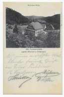 Ansichtskarte Fuchsenmühle/Birkenauertal/Weinheim 1909 Nach Mannheim - Andere & Zonder Classificatie