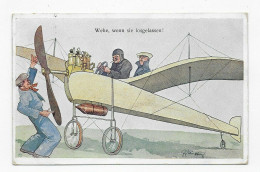 Jux-Karte Flieger Hachy, 1913  - Andere & Zonder Classificatie