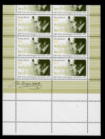 Bund: MiNr. 1953 Verschnitt Mit Leerfeldern Unten, Postfrisch, ** Kleinbogen - Variétés Et Curiosités