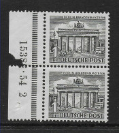 Berlin MiNr. 42 HAN, Postfrisch, **, Senkrechtes Paar - Unused Stamps