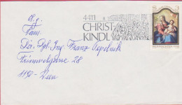 Ö 1978 Brief - Mi: 1591 (63) , Weihnachten , SST 4411 Christkindl - FDC