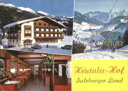 72069362 Heutal Unken Gasthof Pension Heutaler Hof Gastraum Skilift Unken - Autres & Non Classés