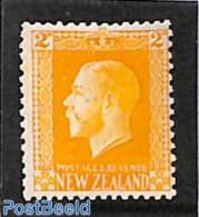 New Zealand 1916 2d, Perf. 14:13.5, Stamp Out Of Set, Unused (hinged) - Ungebraucht