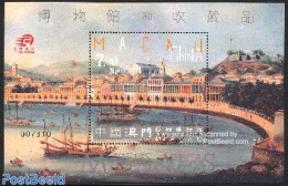 Macao 2003 Art Museum S/s, Mint NH, Transport - Ships And Boats - Art - Museums - Paintings - Ongebruikt