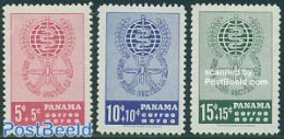 Panama 1961 Anti Malaria 3v, Mint NH, Health - Nature - Health - Insects - Panama