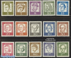 Germany, Berlin 1961 Definitives 15v, Mint NH, Performance Art - Science - Music - Chemistry & Chemists - Art - Authors - Ongebruikt