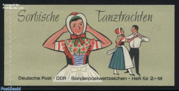 Germany, DDR 1971 Costumes Booklet, Mint NH, Various - Stamp Booklets - Costumes - Neufs