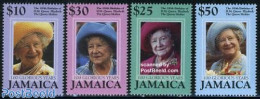 Jamaica 2000 Queen Mother 4v, Mint NH, History - Kings & Queens (Royalty) - Koniklijke Families