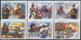 Libya Kingdom 1983 September Revolution 6v, Mint NH, History - Militarism - Women - Militares