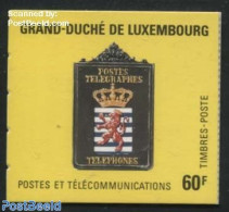 Luxemburg 1991 Postal Museum Booklet, Mint NH, Science - Telephones - Post - Stamp Booklets - Art - Museums - Ongebruikt