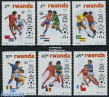 Rwanda 1986 World Cup Football 6v, Mint NH, Sport - Football - Altri & Non Classificati