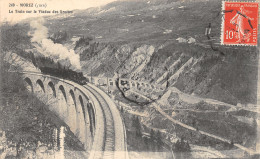 39-MOREZ-TRAIN SUR LE VIADUC-N 609-A/0163 - Morez