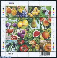 Malta 2007 Fruits 16v M/s, Mint NH, Nature - Fruit - Frutas