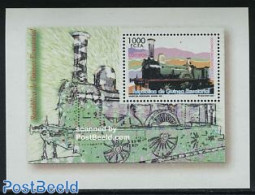 Equatorial Guinea 2007 Railways S/s, Mint NH, Transport - Railways - Treinen