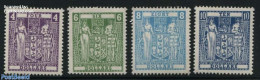 New Zealand 1967 Stamp Duty 4v, Mint NH, History - Coat Of Arms - Unused Stamps