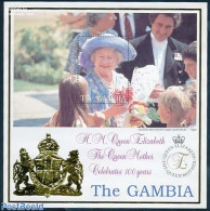 Gambia 1999 Queen Mother S/s, Mint NH, History - Kings & Queens (Royalty) - Royalties, Royals