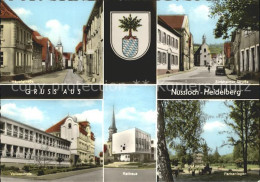 72068035 Nussloch Hauptstrasse Sinsheimer Strasse Parkanlagen Volksschule Rathau - Other & Unclassified