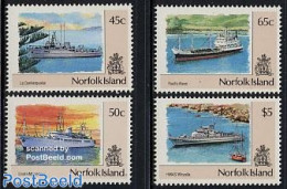 Norfolk Island 1991 Ships 4v, Mint NH, Transport - Ships And Boats - Schiffe