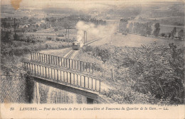 52-LANGRES-CHEMIN DE FER A CREMAILLIERE-N 609-F/0159 - Langres