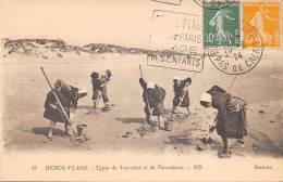 62-BERCK PLAGE-VERROTIERES-N 610-B/0173 - Berck