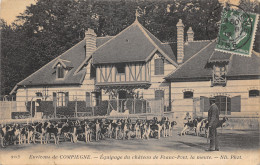 60-COMPIEGNE-CHASSE A COURRE-N 610-A/0253 - Compiegne