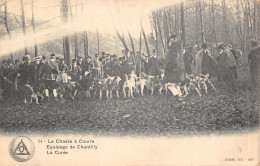 60-CHANTILLY-CHASSE A COURRE-N 610-A/0123 - Chantilly