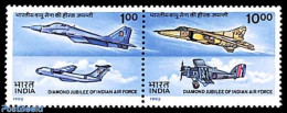 India 1992 Air Force 2v [:], Mint NH, Transport - Aircraft & Aviation - Nuovi