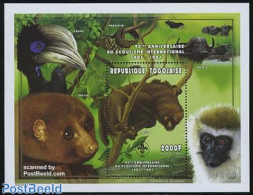 Togo 1997 Scouting, Potto S/s, Mint NH, Nature - Sport - Animals (others & Mixed) - Scouting - Togo (1960-...)