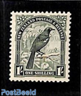 New Zealand 1935 1Sh, Stamp Out Of Set, Unused (hinged), Nature - Birds - Nuovi