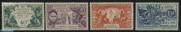 Saint Pierre And Miquelon 1931 Colonial Exposition 4v, Unused (hinged), History - Transport - Ships And Boats - Ships