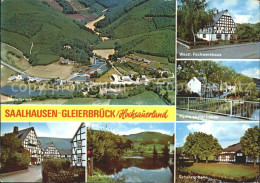 72067785 Gleierbrueck Saalhausen Fliegeraufnahme Kurpark Lennestadt - Autres & Non Classés