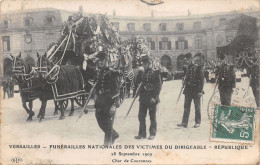 78-VERSAILLES-FUNERAILLES DU DIRIGEABLE REPUBLIQUE-N 611-E/0271 - Versailles (Château)