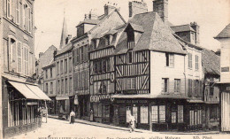 Cpa De Montivilliers - Rue Oscar Germain,  Vieilles Maisons - - Montivilliers