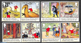 Great Britain 2020 Rupert Bear 8v (4x[:]), Mint NH, Art - Children's Books Illustrations - Comics (except Disney) - Unused Stamps