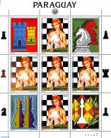 Paraguay 1984 Chess Ass. M/s, Mint NH, Sport - Chess - Schach